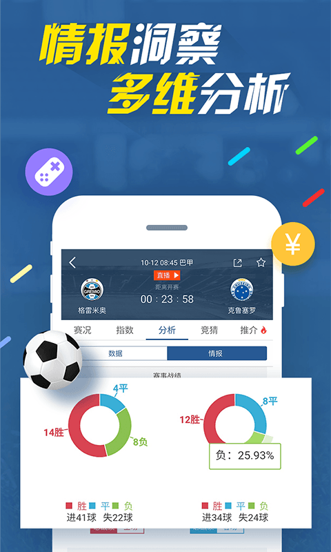 足球比分查询，赛场实时动态，一手掌握