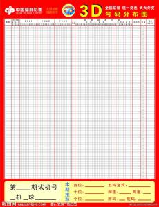探索体彩排列三3D走势图，连线揭示未来趋势