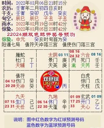 双色球22024期开奖结果查询，揭秘幸运之夜的神秘面纱