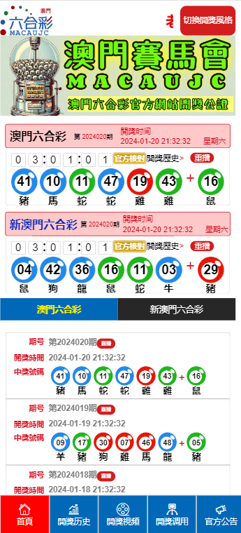 探索6合开奖的神秘面纱6合开奖结果记录