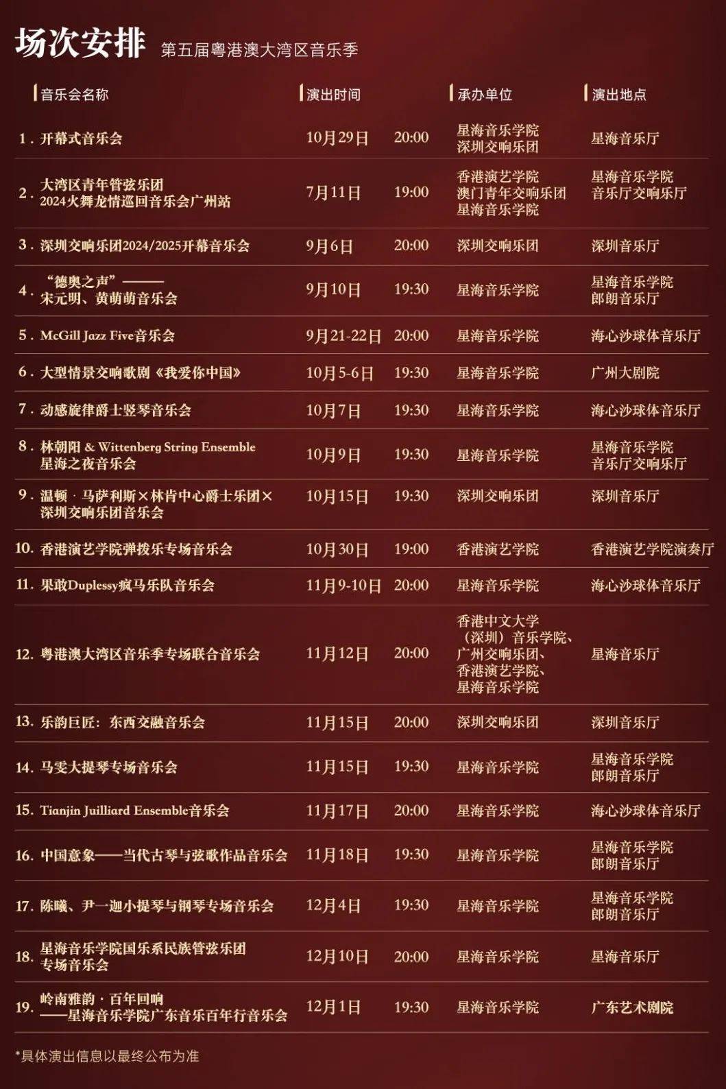澳门演唱会时间表格最新图片及价格，六月音乐盛宴一览澳门6月份演唱会时间表格最新图片及价格多少钱